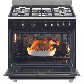Piano de cuisson GAZ SMEG CG90N2 - 90cm