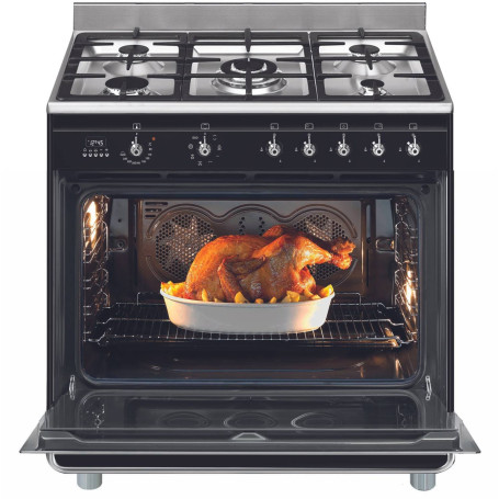 Piano de cuisson GAZ SMEG CG90N2 - 90cm