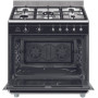 Piano de cuisson GAZ SMEG CG90N2 - 90cm