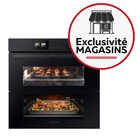 Four Bespoke AI™ Série 6 Dual Cook Flex™ SAMSUNG NV7B6799AAK - 76L