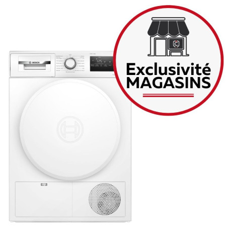 Sèche linge pompe à chaleur BOSCH Série 4 WTH8300DFR - 8kg