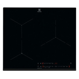 Plaque de cuisson gaz 90cm 5 foyers verre Noir - Electrolux Réf. KGG953753K