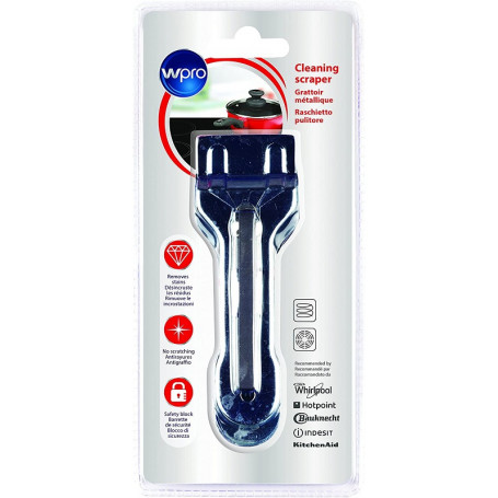 Grattoir métallique pour plaque vitrocéramique WPRO