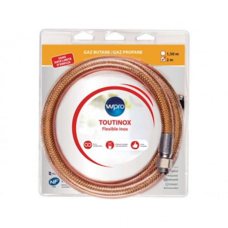 Flexible inox gaz butane / gaz propane