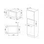 Micro-ondes encastrable SMEG FMI425X Inox