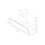 Hotte décorative murale ELICA SHIRE WH/A/90 PRF0119828