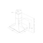 Hotte décorative murale ELICA SWEET PRF0120689