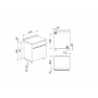 Piano de cuisson 70cm GAZ SMEG C7GPX9 CLASSICA SINFONIA INOX