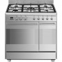 Piano de cuisson GAZ SMEG SCB92MX8 Esthétique Classica Concerto 90 cm