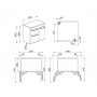 Piano de cuisson SMEG BM93BL