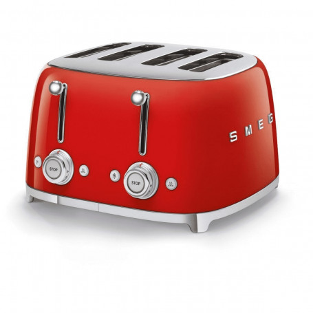 Toaster SMEG Rouge TSF03RDEU