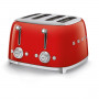 Toaster SMEG Rouge TSF03RDEU