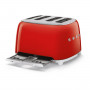 Toaster SMEG Rouge TSF03RDEU