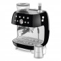 Machine à café Expresso manuelle avec broyeur intégré SMEG Noir EGF03BLEU