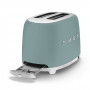 Toaster SMEG Vert Émeraude Mat TSF01EGMEU