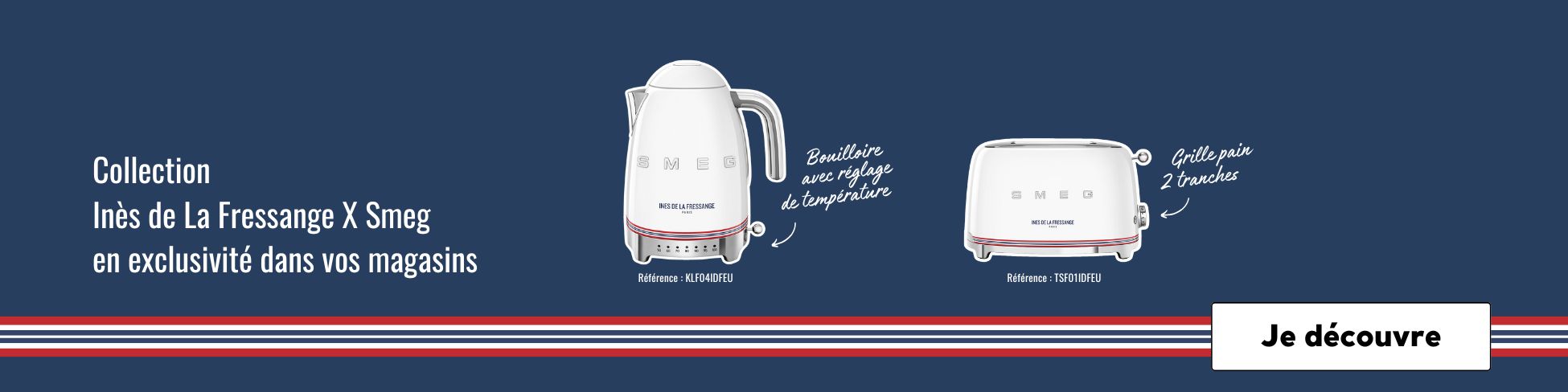 Collection Ines de la Fressange x SMEG